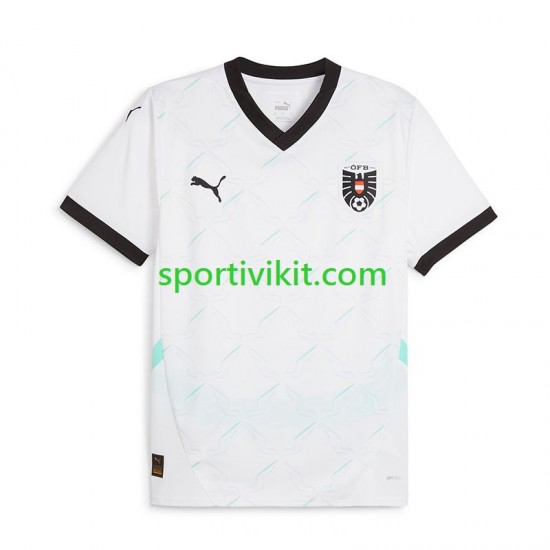 Austria Uomo Maglia Seconda Euro 2024 Manica Corta