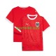 Austria Rosso Uomo Maglia Prima Euro 2024 Manica Corta