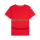 Austria Rosso Uomo Maglia Prima Euro 2024 Manica Corta