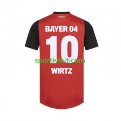 Bayer 04 Leverkusen Florian Wirtz 10 Uomo Maglia Prima 2024-2025 Manica Corta