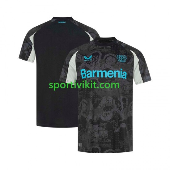 Bayer 04 Leverkusen Uomo Maglia Terza 2024-2025 Manica Corta Bayer 04 Leverkusen Uomo Maglia Terza 2024-2025 Manica Corta