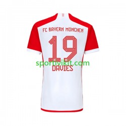 FC Bayern München Alphonso Davies 19 Uomo Maglia Prima 2023-2024 Manica Corta