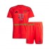 Completo da calcio Bambini FC Bayern München Rosso Maglia Prima 2024-2025 Manica Corta