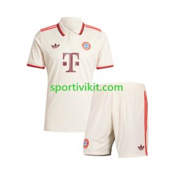 Completo da calcio Bambini FC Bayern München Maglia Terza 2024-2025 Manica Corta