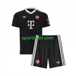 Completo da calcio Bambini FC Bayern München Portiere Maglia Terza 2024-2025 Manica Corta