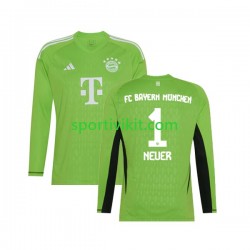 FC Bayern München Portiere Manuel Neuer 1 Uomo Maglia Seconda 2023-2024 Manica Lunga