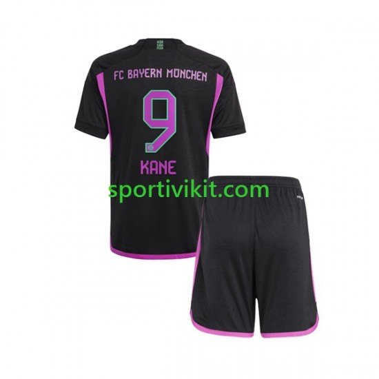 Completo da calcio Bambini FC Bayern München Harry Kane 9 Maglia Seconda 2023-2024 Manica Corta Completo da calcio Bambini FC Bayern München Harry Kane 9 Maglia Seconda 2023-2024 Manica Corta