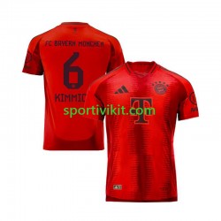 FC Bayern München Joshua Kimmich 10 Rosso Uomo Maglia Prima 2024-2025 Manica Corta