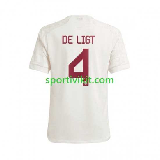 FC Bayern München Matthijs de Ligt 4 Uomo Maglia Terza 2023-2024 Manica Corta