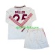 Completo da calcio Bambini FC Bayern München Muller 25 Maglia Terza 2024-2025 Manica Lunga
