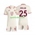 Completo da calcio Bambini FC Bayern München Muller 25 Maglia Terza 2024-2025 Manica Corta