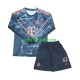 Completo da calcio Bambini FC Bayern München Musiala 42 Maglia Seconda 2024-2025 Manica Lunga