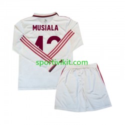 Completo da calcio Bambini FC Bayern München Musiala 42 Maglia Terza 2024-2025 Manica Lunga