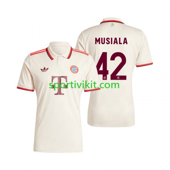 FC Bayern München Musiala 42 Uomo Maglia Terza 2024-2025 Manica Corta