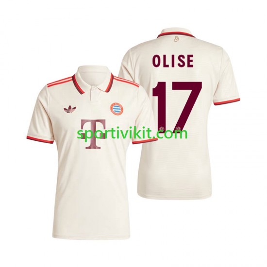 FC Bayern München Olise 17 Uomo Maglia Terza 2024-2025 Manica Corta