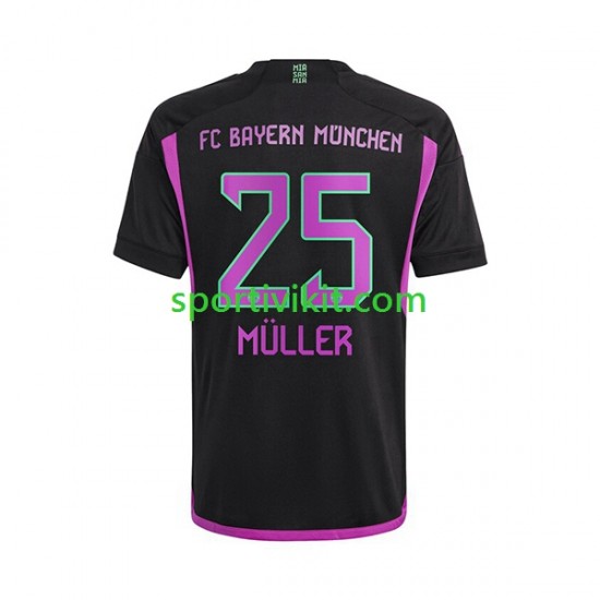 FC Bayern München Thomas Muller 25 Uomo Maglia Seconda 2023-2024 Manica Corta FC Bayern München Thomas Muller 25 Uomo Maglia Seconda 2023-2024 Manica Corta