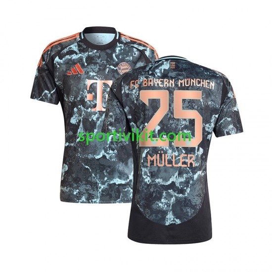 FC Bayern München Thomas Muller 25 Uomo Maglia Seconda 2024-2025 Manica Corta FC Bayern München Thomas Muller 25 Uomo Maglia Seconda 2024-2025 Manica Corta