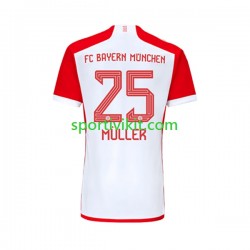 FC Bayern München Thomas Muller 25 Uomo Maglia Prima 2023-2024 Manica Corta