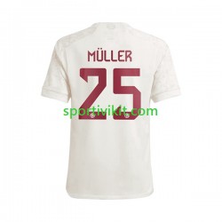 FC Bayern München Thomas Muller 25 Uomo Maglia Terza 2023-2024 Manica Corta