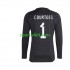Belgio Portiere Courtois 1 2022 Uomo Maglia Seconda Manica Lunga