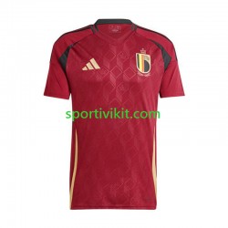 Belgio Uomo Maglia Prima Euro 2024 Manica Corta