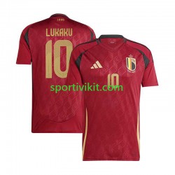 Belgio Romelu Lukaku 10 Uomo Maglia Prima Euro 2024 Manica Corta