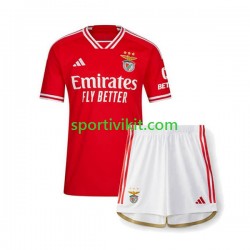 Completo da calcio Bambini Benfica Maglia Prima 2023-2024 Manica Corta