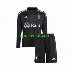 Completo da calcio Bambini Besiktas Portiere Maglia Prima 2023-2024 Manica Lunga