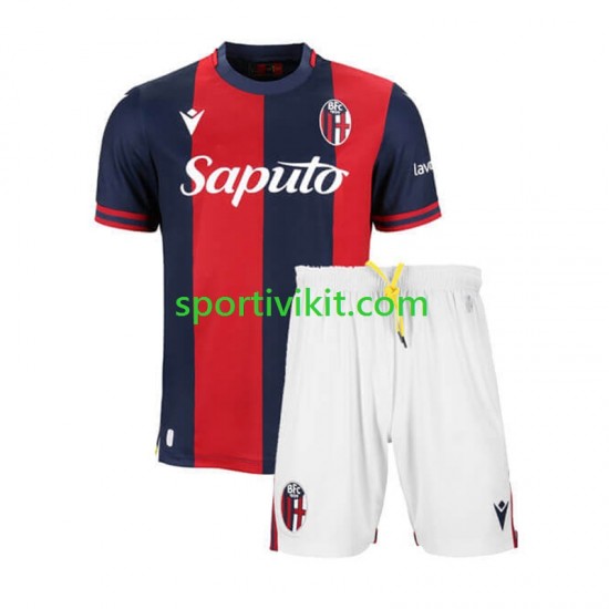 Completo da calcio Bambini Bologna Maglia Prima 2024-2025 Manica Corta Completo da calcio Bambini Bologna Maglia Prima 2024-2025 Manica Corta