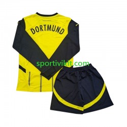 Completo da calcio Bambini Borussia Dortmund Maglia Prima 2024-2025 Manica Lunga