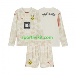 Completo da calcio Bambini Borussia Dortmund Portiere Maglia Prima 2024-2025 Manica Lunga