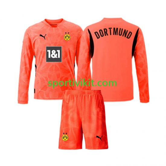 Completo da calcio Bambini Borussia Dortmund Portiere Maglia Terza 2024-2025 Manica Lunga Completo da calcio Bambini Borussia Dortmund Portiere Maglia Terza 2024-2025 Manica Lunga