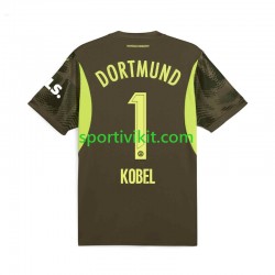 Borussia Dortmund Portiere Gregor Kobel 1 Uomo Maglia Seconda 2024-2025 Manica Corta