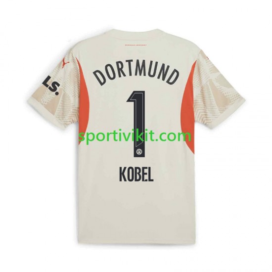 Borussia Dortmund Portiere Gregor Kobel 1 Uomo Maglia Prima 2024-2025 Manica Corta Borussia Dortmund Portiere Gregor Kobel 1 Uomo Maglia Prima 2024-2025 Manica Corta