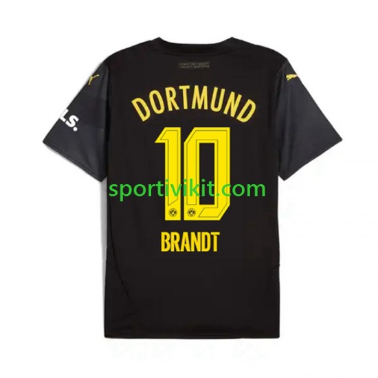 Borussia Dortmund Julian Brandt 10 Uomo Maglia Seconda 2024-2025 Manica Corta Borussia Dortmund Julian Brandt 10 Uomo Maglia Seconda 2024-2025 Manica Corta