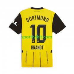 Borussia Dortmund Julian Brandt 10 Uomo Maglia Prima 2024-2025 Manica Corta