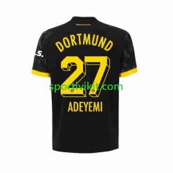 Borussia Dortmund Karim Adeyemi 27 Uomo Maglia Seconda 2023-2024 Manica Corta