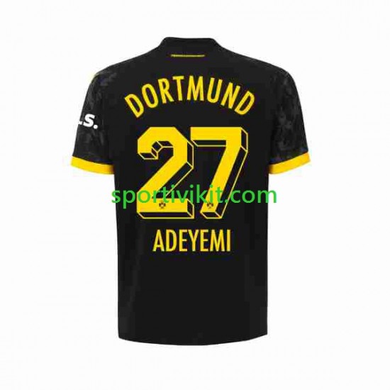 Borussia Dortmund Karim Adeyemi 27 Uomo Maglia Seconda 2023-2024 Manica Corta Borussia Dortmund Karim Adeyemi 27 Uomo Maglia Seconda 2023-2024 Manica Corta