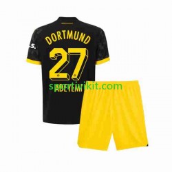 Completo da calcio Bambini Borussia Dortmund Karim Adeyemi 27 Maglia Seconda 2023-2024 Manica Corta