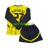 Completo da calcio Bambini Borussia Dortmund Karim Adeyemi 27 Maglia Prima 2024-2025 Manica Lunga