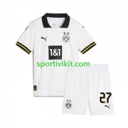 Completo da calcio Bambini Borussia Dortmund Karim Adeyemi 27 Maglia Terza 2024-2025 Manica Corta