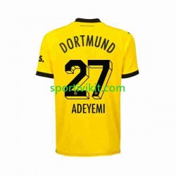 Borussia Dortmund Karim Adeyemi 27 Uomo Maglia Prima 2023-2024 Manica Corta
