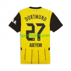 Borussia Dortmund Karim Adeyemi 27 Uomo Maglia Prima 2024-2025 Manica Corta