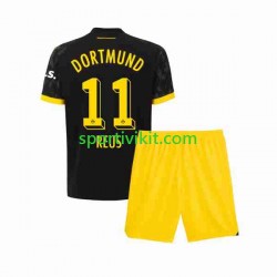 Completo da calcio Bambini Borussia Dortmund Marco Reus 11 Maglia Seconda 2023-2024 Manica Corta