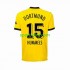 Borussia Dortmund Mats Hummels 15 Uomo Maglia Prima 2023-2024 Manica Corta