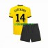Completo da calcio Bambini Borussia Dortmund Niclas Fullkrug 14 Maglia Prima 2023-2024 Manica Corta