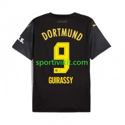 Borussia Dortmund Serhou Guirassy 9 Uomo Maglia Seconda 2024-2025 Manica Corta