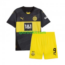 Completo da calcio Bambini Borussia Dortmund Serhou Guirassy 9 Maglia Seconda 2024-2025 Manica Corta