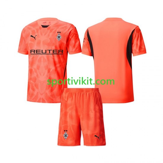 Completo da calcio Bambini Borussia Mönchengladbach Portiere Maglia Terza 2024-2025 Manica Corta Completo da calcio Bambini Borussia Mönchengladbach Portiere Maglia Terza 2024-2025 Manica Corta