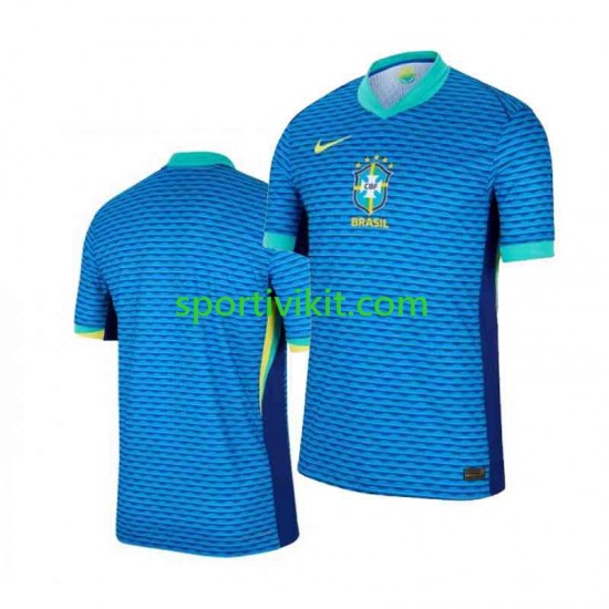 Brasile Copa America Uomo Maglia Seconda 2024 Manica Corta
